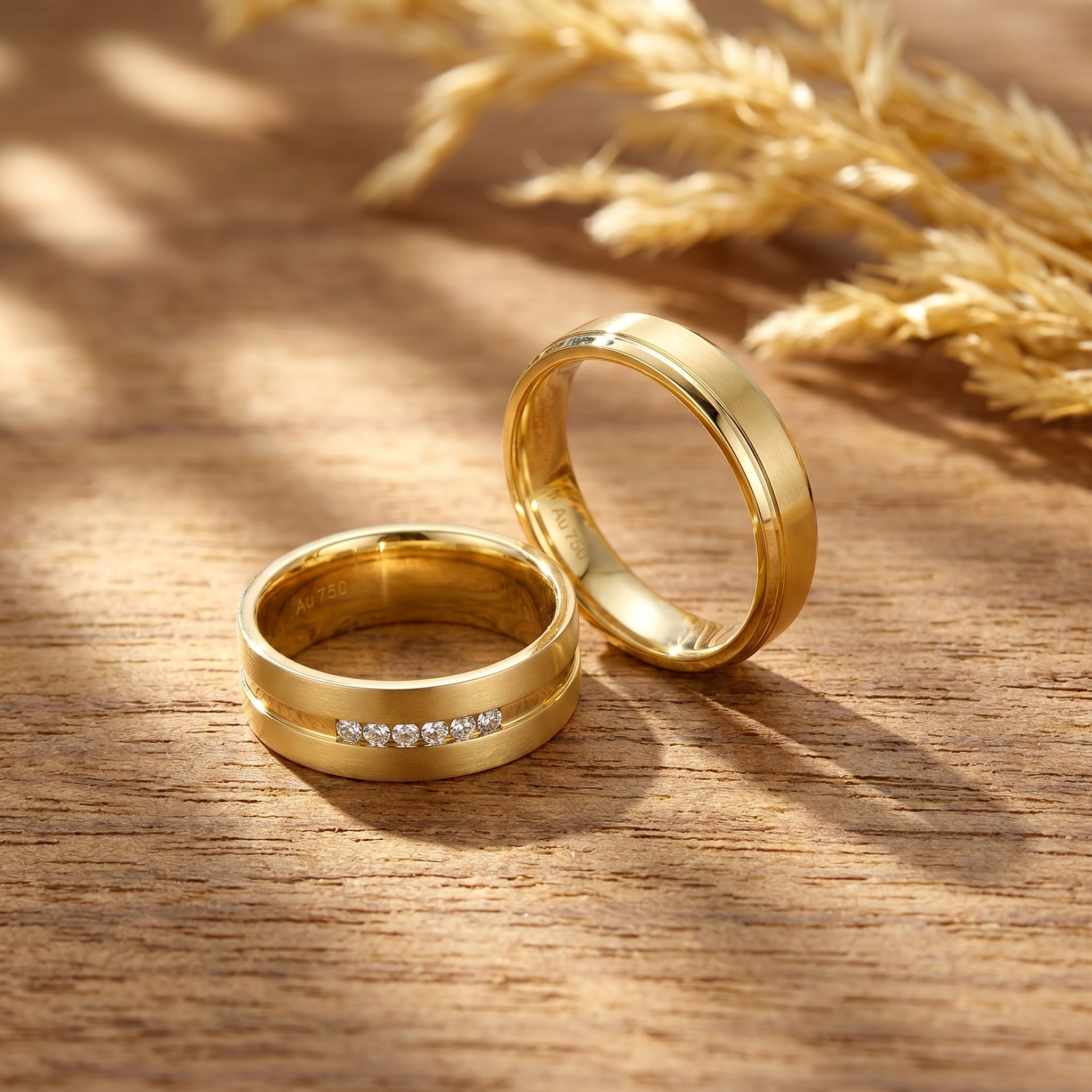Goldeneringe Trauringe Gelbgold