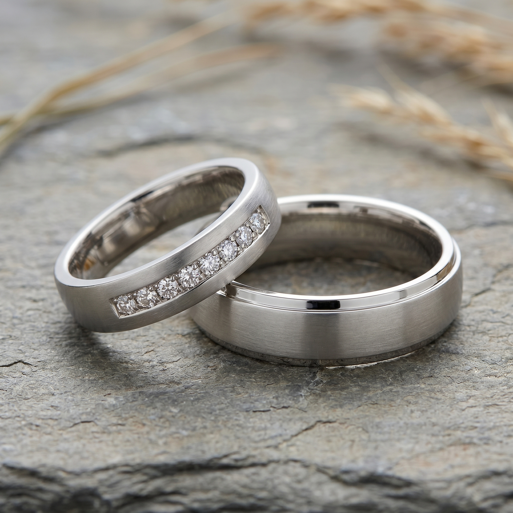 Goldeneringe Trauringe Palladium