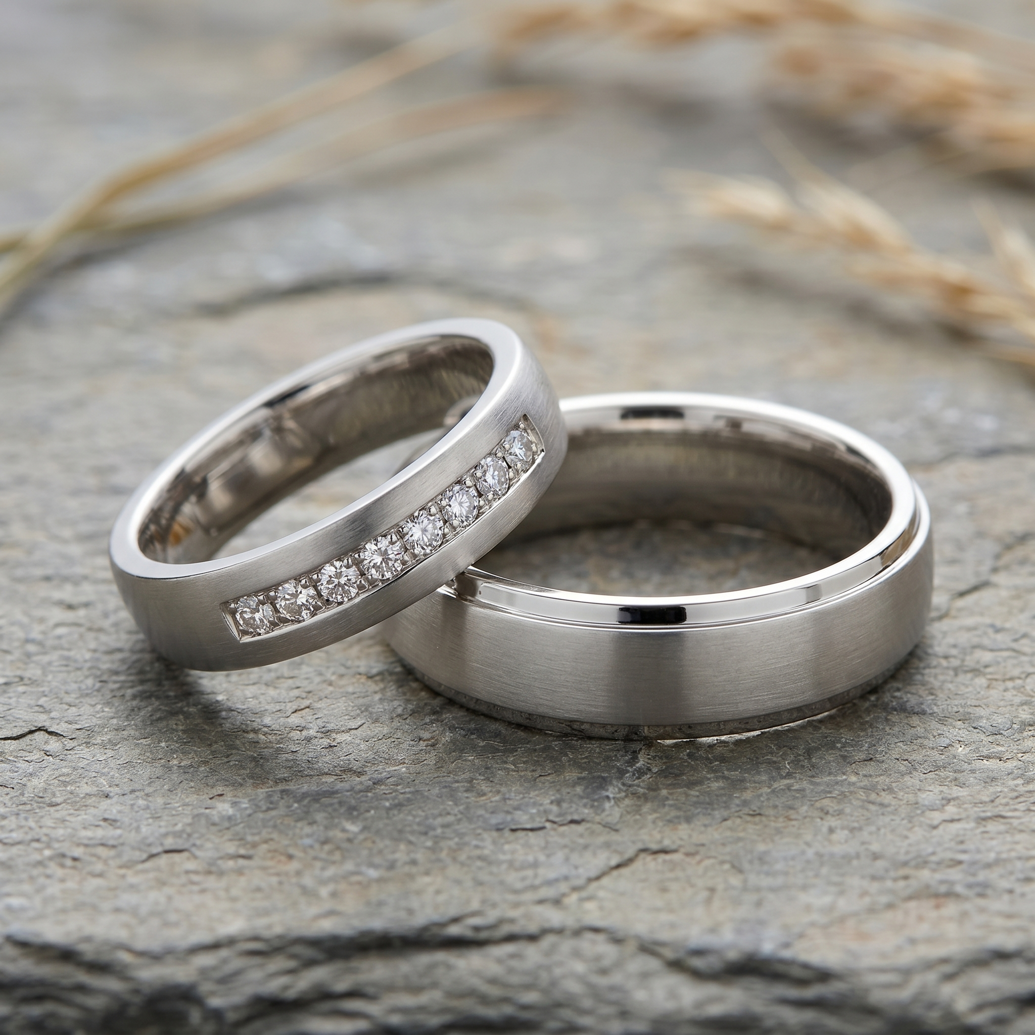 Goldeneringe Trauringe Palladium